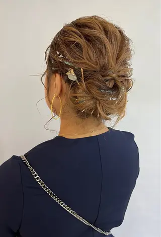 ヘアアレンジ Kva所属・ウルフ/ハイトーン /髪質改善/AIRIのヘアスタイル