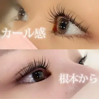 マツエク・マツパ 超透明感カラー🦋韓 国羽エクステ🪽🫧のヘアスタイル