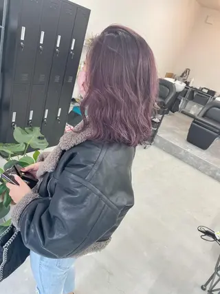 ミディアム カラー ヘアアレンジ カラー特化サロン茶屋 町Furukuboのヘアスタイル