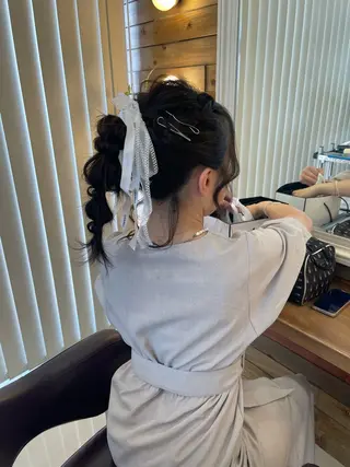 ヘアアレンジ なな /カラー/アレンジのヘアスタイル