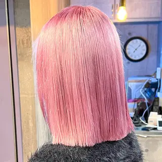 ショート ✨ブリーチ支持No1 複雑履歴修正/舘岡のヘアスタイル