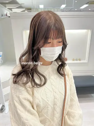 ロング カラー Parve  Mix /板野妃莉のヘアスタイル