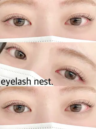 マツエク・マツパ intime内nest.所属・🤍nest. エリ🤍のマツエク・マツパデザイン