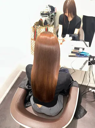 ロング Wisteria所属・美髪特化✨ 伊織✨縮毛矯正✨のヘアスタイル