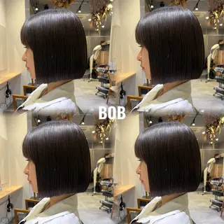 ショート 🫧三浦 未流/ ボブ/イヤリングのヘアスタイル