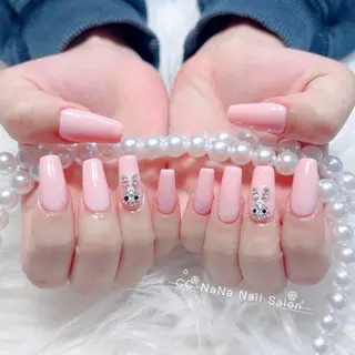 ネイル CC  NaNa ワンホンネイル🌙Nのネイルデザイン