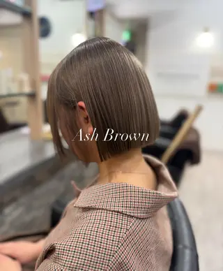 ショート カラー ハイトーン/エクステ 横浜/RIEのヘアスタイル