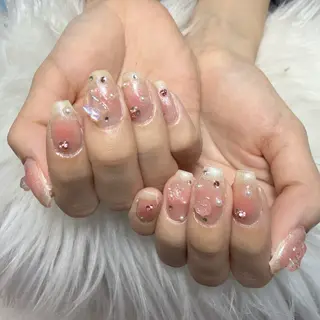 ネイル 🎀nana🫧 ワンホンネイル🎀のネイルデザイン