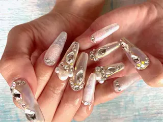 ネイル あなたの日常へ➕α♪ しろくま nailのネイルデザイン
