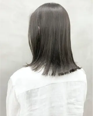 ミディアム カラー yiye 青山所属・無料カットモデル募集 🌱ひょうがのヘアスタイル