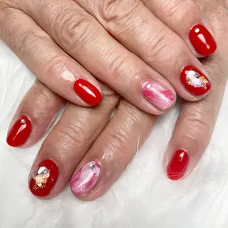ネイル nail en💅 キッズスペース有のネイルデザイン