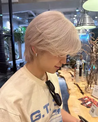 メンズ 渋谷/韓国レイヤー ハッシュ/堅亘🟩のヘアスタイル