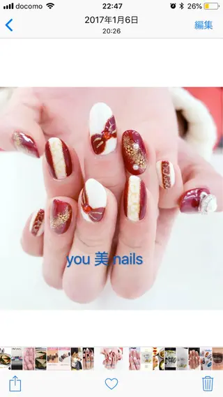 ネイル you美ネイル所属・小林 加奈のネイルデザイン