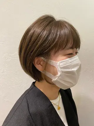 ショート 🌟ショート/シ ョートボブ/岡田🌟のヘアスタイル