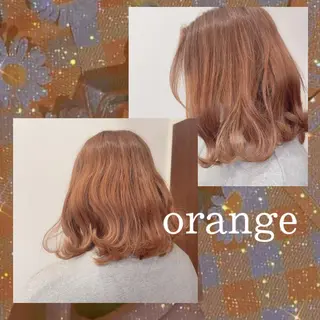 ミディアム カラー ヘアアレンジ eN°byyoureshair所属・🎀トップスタイリ スト湯川響🎀のヘアスタイル