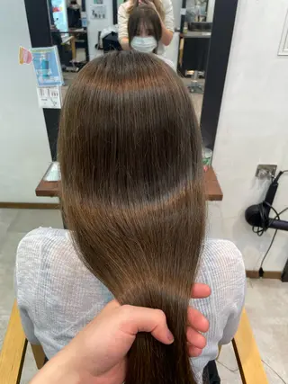 ロング カラー 艶髪カラー/view ひなのヘアスタイル