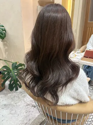 ロング Kanami/韓国風 /艶カラーのヘアスタイル