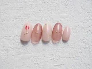 ネイル トップネイリスト Ribbon立川店のネイルデザイン