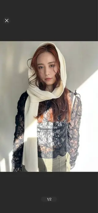 ロング カラー カラーモデル/ かずまのヘアスタイル