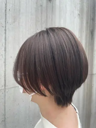 ショート カラー パーマ 海外レイヤー 🇺🇸/ヒナコのヘアスタイル