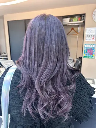 セミロング 🍊小川実里🍊 /カラーレイヤーのヘアスタイル