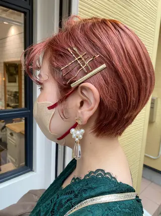 ショート ヘアアレンジ Minami .のヘアスタイル