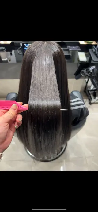 ロング カラー 大森 万紘のヘアスタイル