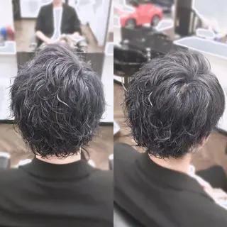 ミディアム カラー メンズ 前田賢生 ご新規様はNGのヘアスタイル