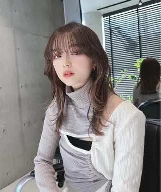 セミロング 🌫️大人韓国ヘア 🌫️naoyaのヘアスタイル