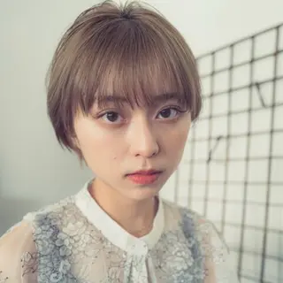 ショート カラー ハイトーン/ボブ/ ハイライト🌱ᩚ涼介のヘアスタイル