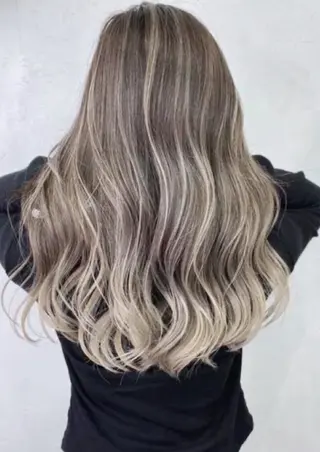 ロング カラー パーマ ヘアアレンジ 竹内ケンゴ🇰🇷 EIGHT藤沢のヘアスタイル