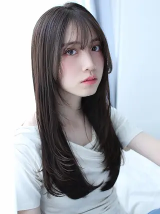 ロング 🫧縮毛矯正🫧ai hara🫧表参道のヘアスタイル