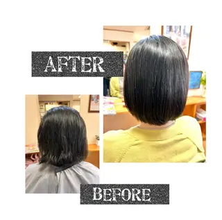 ショート みのり美容室所属・かぁちゃん美容師 橋本のヘアスタイル
