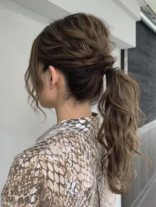 ヘアアレンジ KISS SWAN所属・B E C H I C O〔べち子〕のヘアスタイル