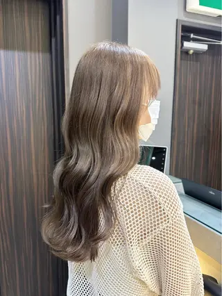 ロング カラー GiseL博多 HiROEのヘアスタイル