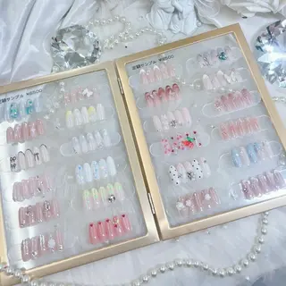 ロング Nailsalon Angeのネイルデザイン