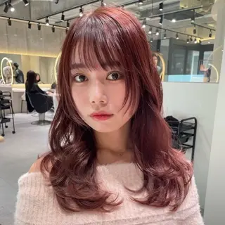 カラー 🎀Rimi୨୧ ✨艶✨color🎀のヘアスタイル