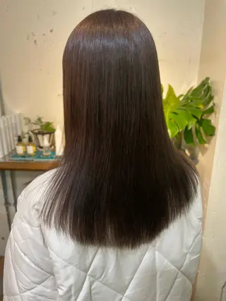 セミロング カラー YUKI 新宿 カット/パーマのヘアスタイル