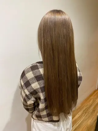 ロング カラー 三戸 修平のヘアスタイル