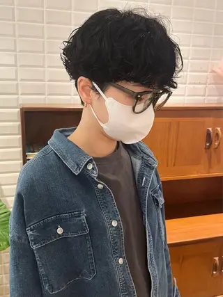 ショート LUAU HAKU所属・REN大阪梅田美容室 ショートパーマ特化のヘアスタイル