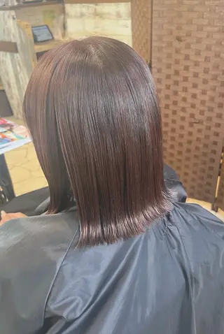 ショート 栗林 萌々のヘアスタイル