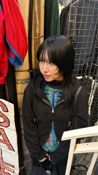 ミディアム カラー デザインカラー/ハイ トーン/konomiのヘアスタイル