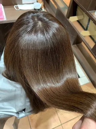 ロング 華乃 まりのヘアスタイル