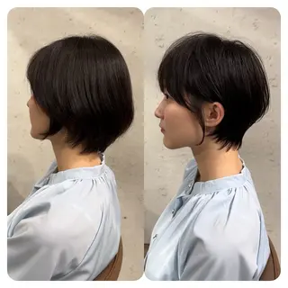 ショート nex the salon coall所属・🫧似合わせショート イシダ🫧のヘアスタイル