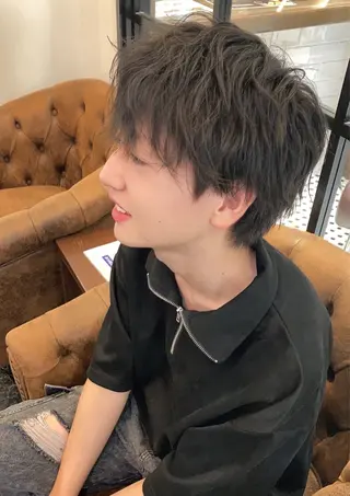 ヘアアレンジ メンズ レイヤーカット ♥kanaのヘアスタイル