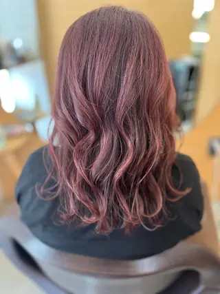 ミディアム 難波/白髪ぼかし/ KAORIのヘアスタイル