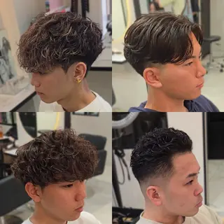 メンズ パーマ ショート Lapis 名古屋駅前店所属・LEN名古屋/パーマ 海外ヘア/メンズ特化のヘアスタイル