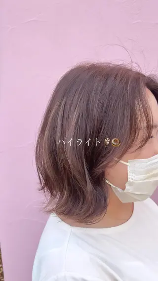 ショート カラー ミシェル /韓国ヘア🕊️のヘアスタイル