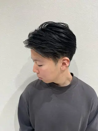 ショート メンズ Ken 縮毛矯正/韓国風ヘアのヘアスタイル