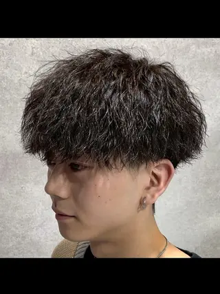 カラー パーマ ヘアアレンジ メンズ メンズ🐺カラー／ 垢抜け🔥木村晴希のヘアスタイル